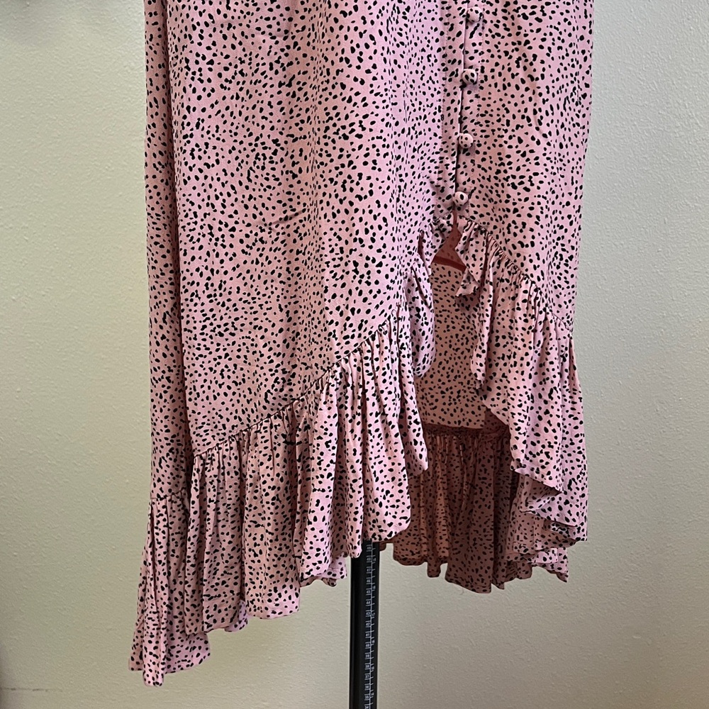 Rails Ruffle High-Low Spaghetti Strap Dress - Picture 7 of 12